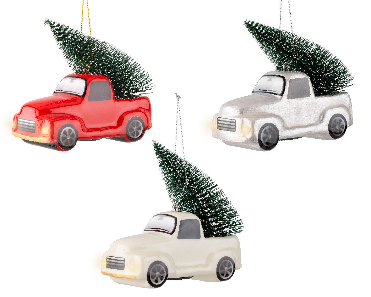 Addobbo natalizio auto con led con albero di Natale Kaemingk Addobbo natalizio auto con led con albero di Natale Kaemingk
